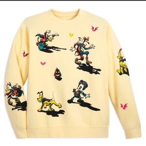 DISNEY Mickey Mouse and Friends Halloween pullover sweatshirt XS: NWT